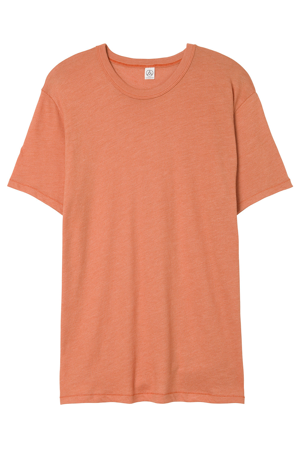 Alternative AA5050/05050BP/5050 Mens The Keeper Vintage Short Sleeve Crewneck T-Shirt Southern Orange Flat Front