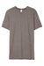 Alternative AA5050/05050BP/5050 Mens The Keeper Vintage Short Sleeve Crewneck T-Shirt Vintage Coal Grey Flat Front