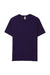 Alternative AA5050/05050BP/5050 Mens The Keeper Vintage Short Sleeve Crewneck T-Shirt Deep Violet Purple Flat Front