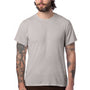 Alternative Mens The Keeper Vintage Short Sleeve Crewneck T-Shirt - Smoke Grey