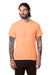 Alternative AA5050/05050BP/5050 Mens The Keeper Vintage Short Sleeve Crewneck T-Shirt Southern Orange Model Front