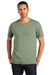 Alternative AA5050/05050BP/5050 Mens The Keeper Vintage Short Sleeve Crewneck T-Shirt Vintage Pine Green Model Front