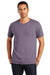 Alternative AA5050/05050BP/5050 Mens The Keeper Vintage Short Sleeve Crewneck T-Shirt Vintage Iris Purple Model Front