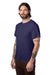 Alternative AA5050/05050BP/5050 Mens The Keeper Vintage Short Sleeve Crewneck T-Shirt Navy Blue Model 3Q