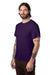 Alternative AA5050/05050BP/5050 Mens The Keeper Vintage Short Sleeve Crewneck T-Shirt Deep Violet Purple Model 3Q