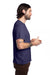 Alternative AA5050/05050BP/5050 Mens The Keeper Vintage Short Sleeve Crewneck T-Shirt Navy Blue Model Side