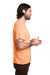 Alternative AA5050/05050BP/5050 Mens The Keeper Vintage Short Sleeve Crewneck T-Shirt Southern Orange Model Side