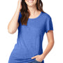 Alternative Womens Keepsake Vintage Jersey Short Sleeve Crewneck T-Shirt - Vintage Royal Blue