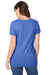Alternative AA5052/05052BP/5052 Womens Keepsake Vintage Jersey Short Sleeve Crewneck T-Shirt Vintage Royal Blue Model Back