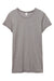 Alternative AA5052/05052BP/5052 Womens Keepsake Vintage Jersey Short Sleeve Crewneck T-Shirt Smoke Grey Flat Front