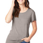 Alternative Womens Keepsake Vintage Jersey Short Sleeve Crewneck T-Shirt - Vintage Coal Grey