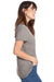 Alternative AA5052/05052BP/5052 Womens Keepsake Vintage Jersey Short Sleeve Crewneck T-Shirt Vintage Coal Grey Model Side