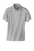 Hanes 054X Mens EcoSmart Short Sleeve Polo Shirt Light Steel Grey Flat Front