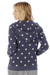 Alternative AA9573/09573F2/9573 Womens Adrian Eco Fleece Full Zip Hooded Sweatshirt Hoodie Stars Model Back