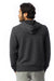 Alternative AA9595/09595F2/9595 Mens Challenger Eco Fleece Hooded Sweatshirt Hoodie Eco Black Model Back