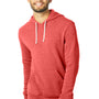 Alternative Mens Challenger Eco Fleece Hooded Sweatshirt Hoodie - Eco True Red