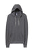 Alternative AA9595/09595F2/9595 Mens Challenger Eco Fleece Hooded Sweatshirt Hoodie Eco Grey Flat Front