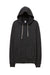 Alternative AA9595/09595F2/9595 Mens Challenger Eco Fleece Hooded Sweatshirt Hoodie Eco Black Flat Front