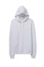 Alternative AA9595/09595F2/9595 Mens Challenger Eco Fleece Hooded Sweatshirt Hoodie Eco White Flat Front