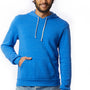 Alternative Mens Challenger Eco Fleece Hooded Sweatshirt Hoodie - Eco True Pacific Blue