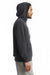 Alternative AA9595/09595F2/9595 Mens Challenger Eco Fleece Hooded Sweatshirt Hoodie Eco Black Model Side