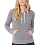 Alternative Womens Athletics Eco Fleece Hooded Sweatshirt Hoodie - Eco Grey