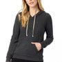 Alternative Womens Athletics Eco Fleece Hooded Sweatshirt Hoodie - Eco Black