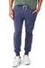 Alternative 09881F Mens Dodgeball Eco Fleece Sweatpants w/ Pockets True Navy Blue Model Front
