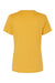 Bella + Canvas BC6400CVC/6400CVC Womens CVC Short Sleeve Crewneck T-Shirt Heather Mustard Yellow Flat Back