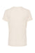 Bella + Canvas BC6400CVC/6400CVC Womens CVC Short Sleeve Crewneck T-Shirt Heather Natural Flat Back
