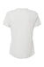 Bella + Canvas BC6400CVC/6400CVC Womens CVC Short Sleeve Crewneck T-Shirt Heather Silver Grey Flat Back