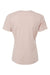 Bella + Canvas BC6400CVC/6400CVC Womens CVC Short Sleeve Crewneck T-Shirt Heather Pink Gravel Flat Back