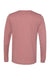 Bella + Canvas BC3501CVC/3501CVC Mens CVC Long Sleeve Crewneck T-Shirt Heather Mauve Flat Back