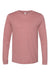 Bella + Canvas BC3501CVC/3501CVC Mens CVC Long Sleeve Crewneck T-Shirt Heather Mauve Flat Front