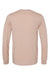 Bella + Canvas BC3501CVC/3501CVC Mens CVC Long Sleeve Crewneck T-Shirt Heather Pink Gravel Flat Back