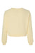 Bella + Canvas BC7505/7505 Womens Raglan Crewneck Sweatshirt French Vanilla Flat Back