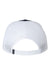 Imperial Hats 5055 Mens The Rabble Rouser Moisture Wicking Snapback Hat Navy Blue/White Flat Back