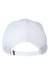 Imperial Hats 5055 Mens The Rabble Rouser Moisture Wicking Snapback Hat White/Black Flat Back