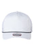 Imperial Hats 5055 Mens The Rabble Rouser Moisture Wicking Snapback Hat White/Black Flat Front