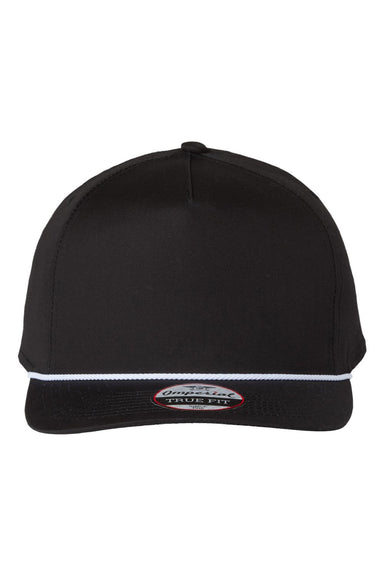 Imperial Hats 5056 Mens The Barnes Snapback Hat Black Flat Front