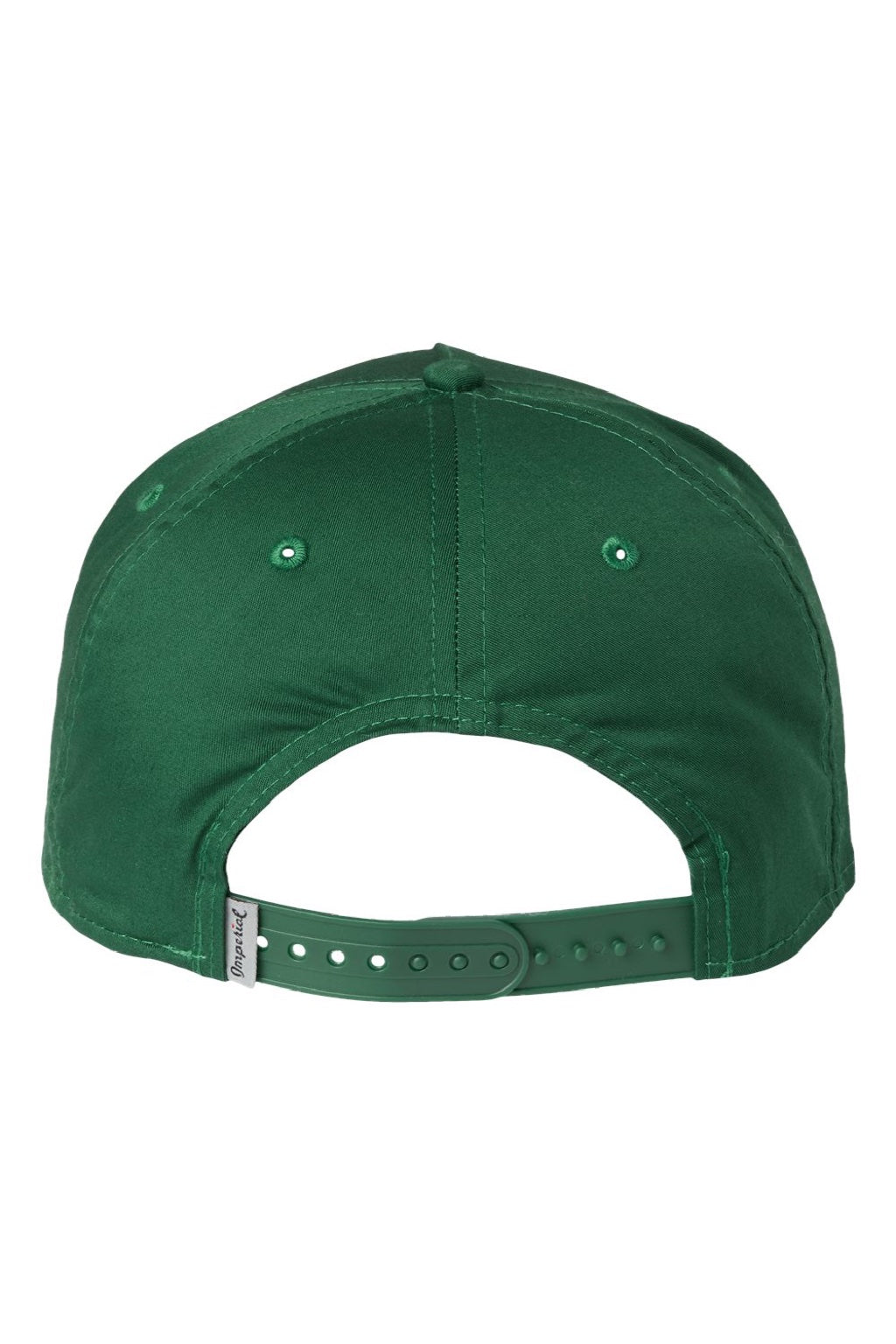 Imperial Hats 5056 Mens The Barnes Snapback Hat Forest Green Flat Back