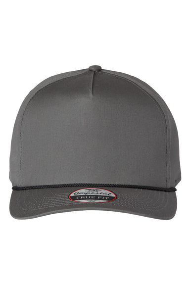 Imperial 5056 Mens The Barnes Hat Graphite Grey/Black Flat Front