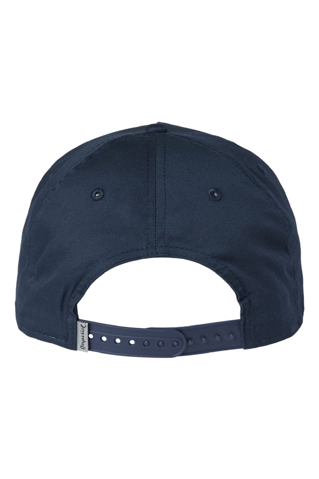 Imperial Hats 5056 Mens The Barnes Snapback Hat Navy Blue Flat Back