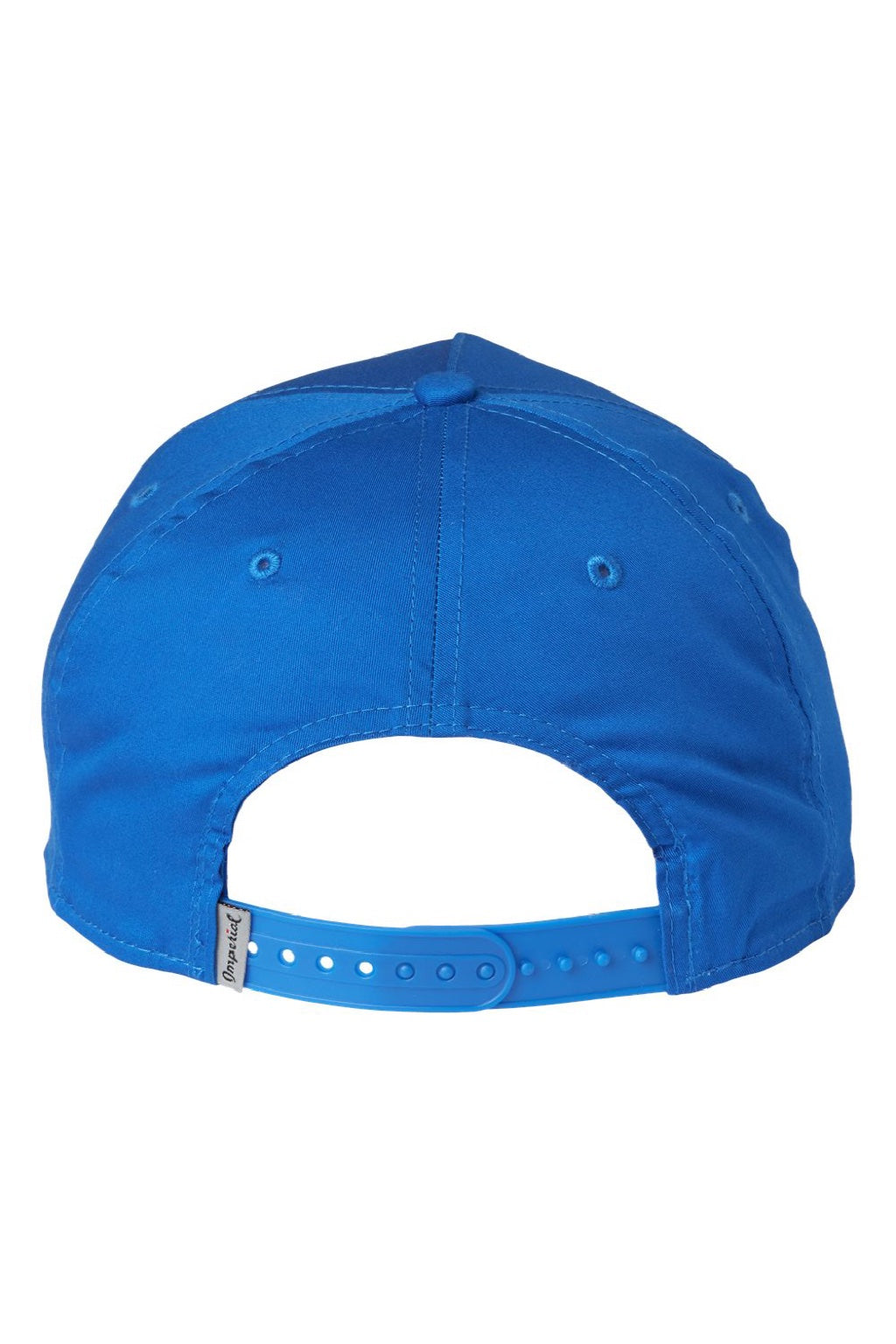 Imperial Hats 5056 Mens The Barnes Snapback Hat Royal Blue Flat Back