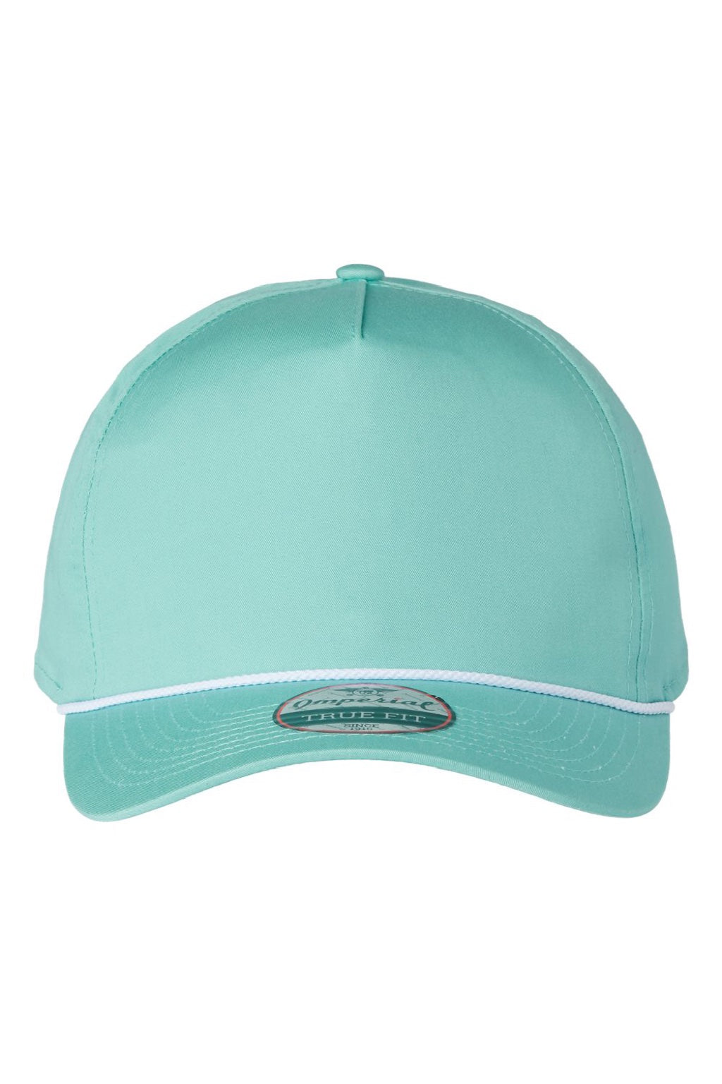 Imperial Hats 5056 Mens The Barnes Snapback Hat Sea Green Flat Front