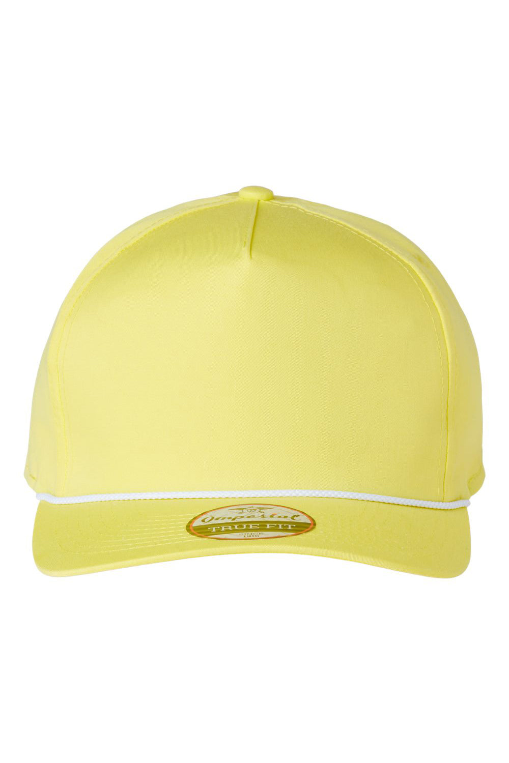 Imperial 5056 Mens The Barnes Hat Sunshine Yellow/White Flat Front