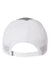 Imperial Hats X210SM Mens The Original Sport Mesh Moisture Wicking Snapback Hat Light Grey/White Flat Back