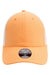Imperial Hats X210SM Mens The Original Sport Mesh Moisture Wicking Snapback Hat Melon Orange/White Flat Front