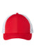 Imperial Hats X210SM Mens The Original Sport Mesh Moisture Wicking Snapback Hat Red/White Flat Front