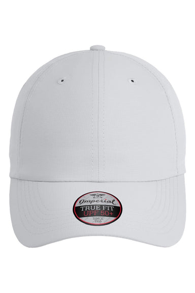 Imperial Hats X210P Mens The Original Performance Moisture Wicking Adjustable Hat Fog Grey Flat Front